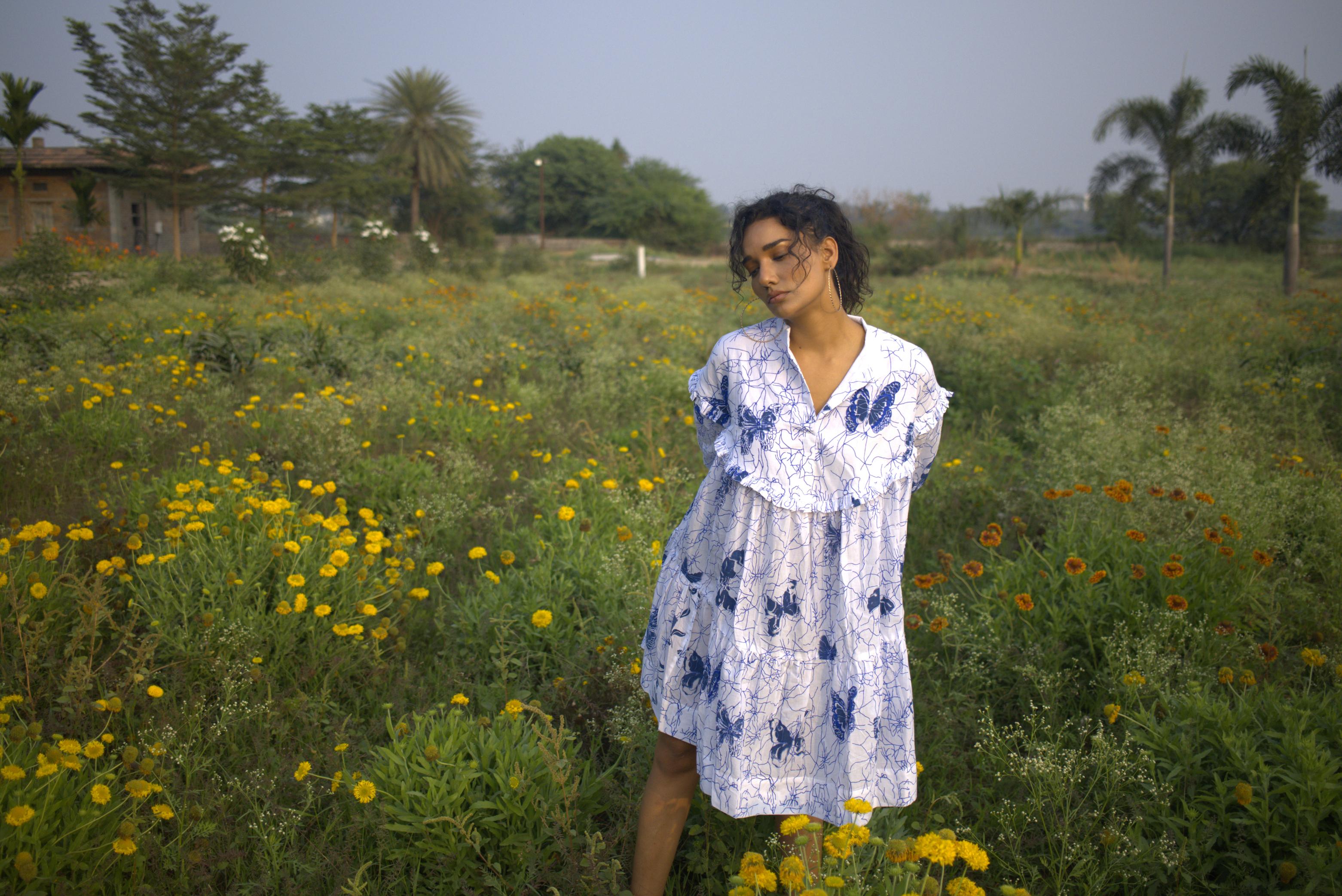 Butterfly Oversized Dress